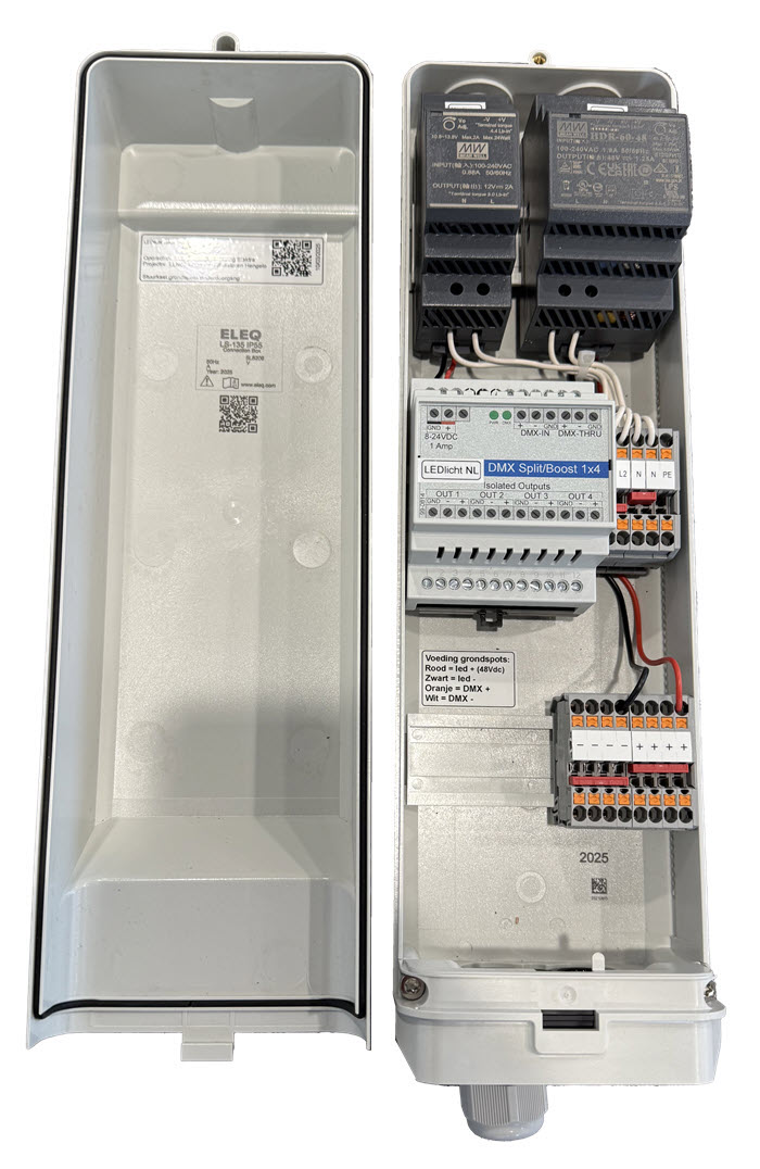 Aansluitset grondspots