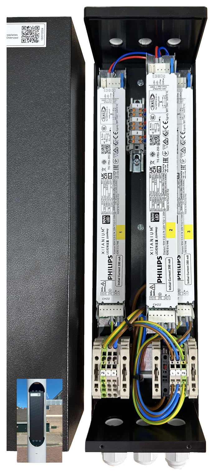 Mast aansluitset - led drivers