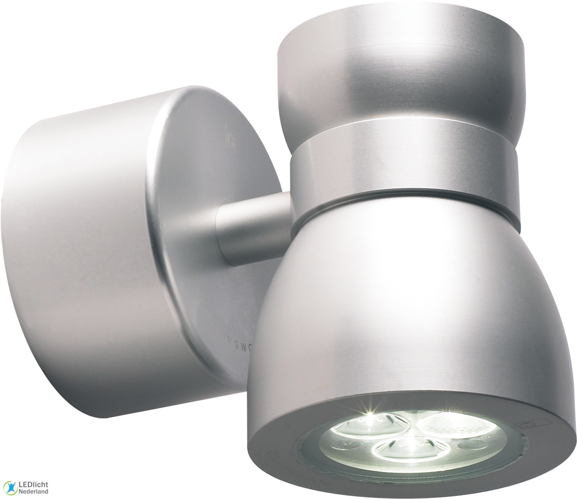 WallLightt_Down_-_Zilver